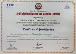 AI & Machine Learning Workshop